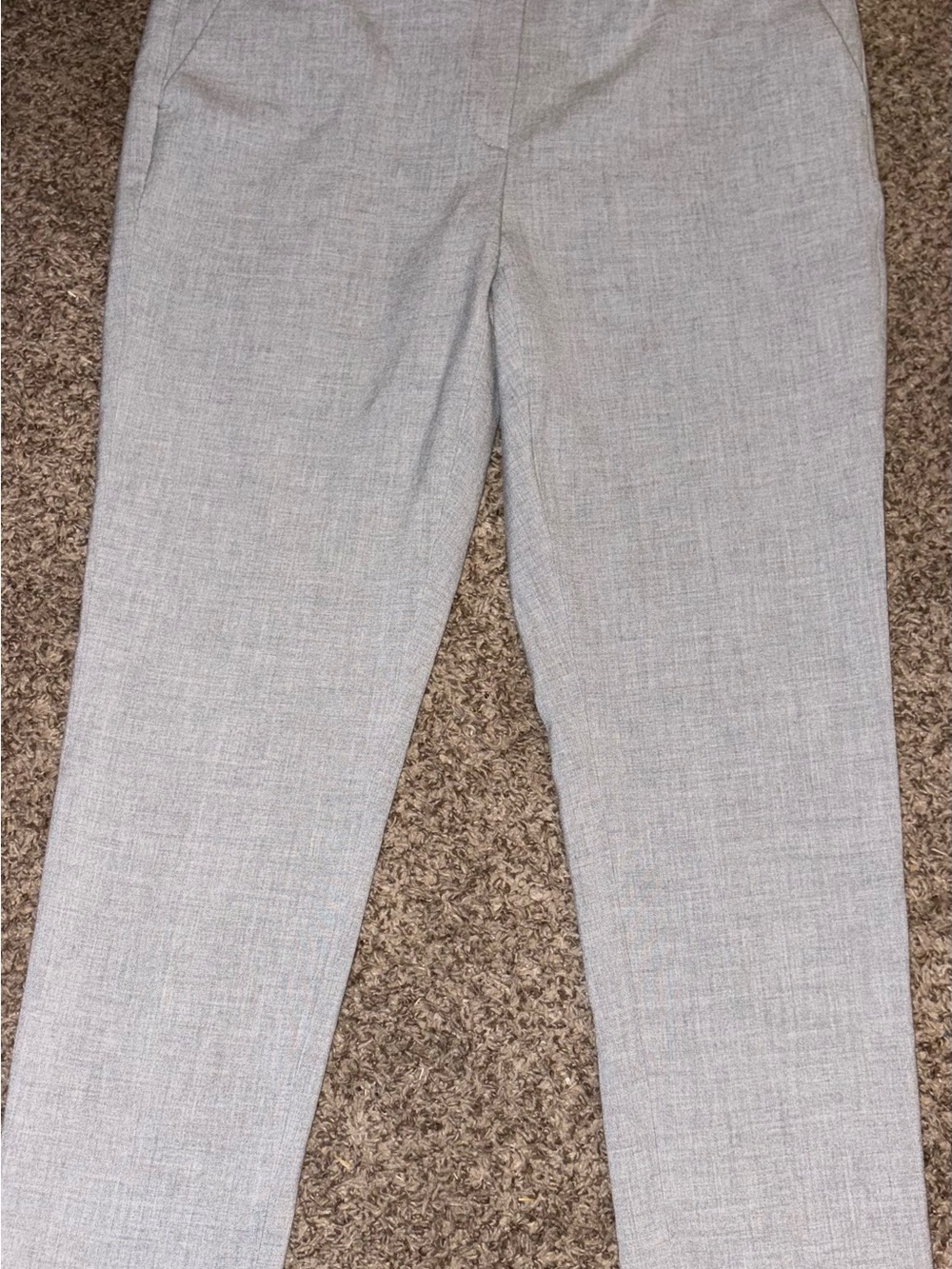 White House Black Market Light Gray Women's Dress Trousers